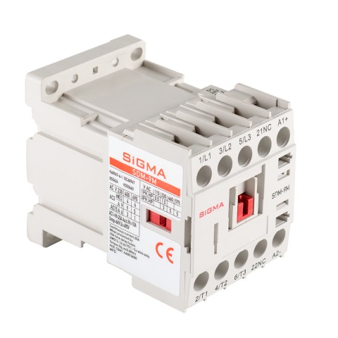SDM-9M01 4 KW 9 A 24 V DC 1NC mini kontaktör