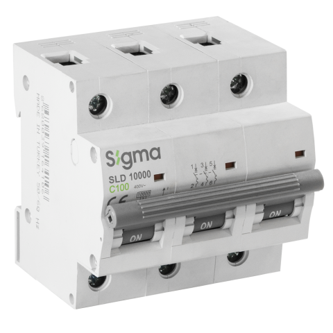 SLD10000 10kA 3P C100 OTOMATİK SİGORTA