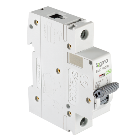 SMD10000 10kA 1P C50 OTOMATİK SİGORTA