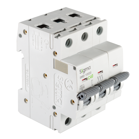 SMD10000 10kA 3P C40 OTOMATİK SİGORTA