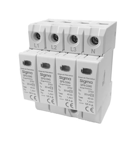 C Tipi 4P 40 kA AG Parafudr