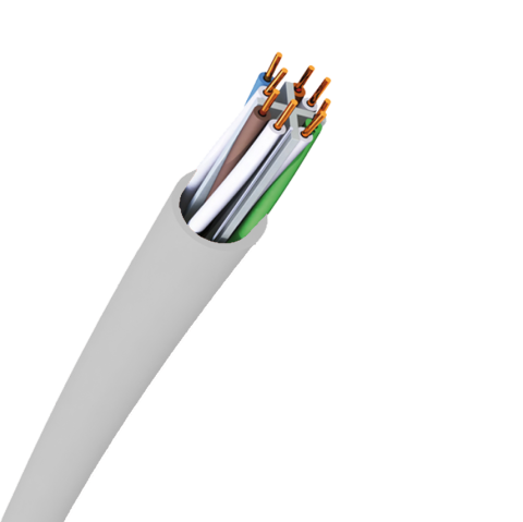 CAT6 UTP LSZH (HF)  500 lük GRİ