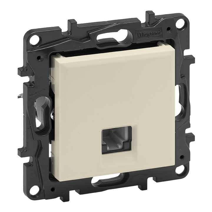 Raventi RJ45 Cat6 UTP Krem