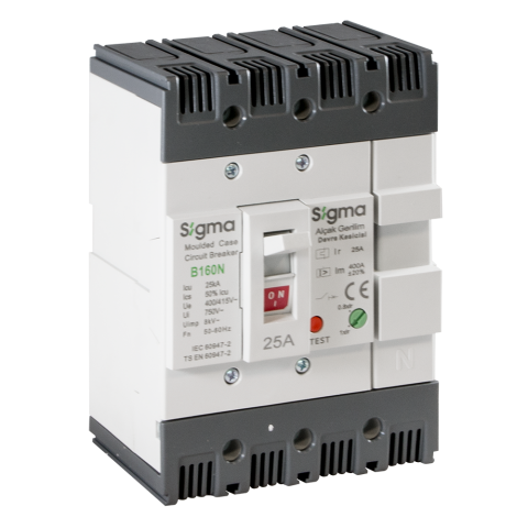 B160 32-40A 4P TERMİK AYARLI AG DEVRE KESİCİ