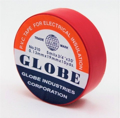 Globe İzolebant Kırmızı  -  10 Adet