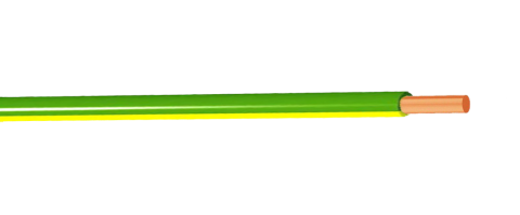 H07Z1-U 1.5     HF NYA  Sarı/Yeşil Kablo - 100 metre