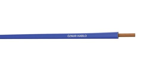 H05Z1-K 1        HF NYAF Mavi Kablo - 100 metre