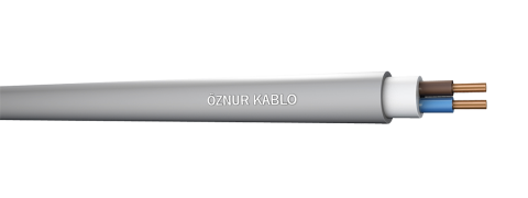H05VV-R 2X2,5  NYM Kablo - 100 metre